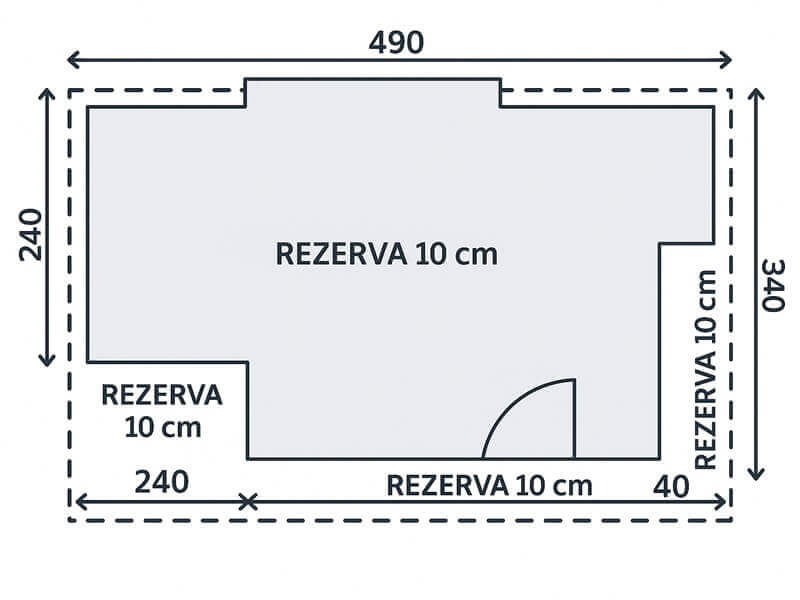 Meranie s rezervou